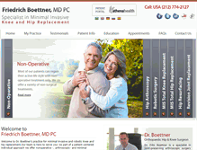 Tablet Screenshot of drboettner.com